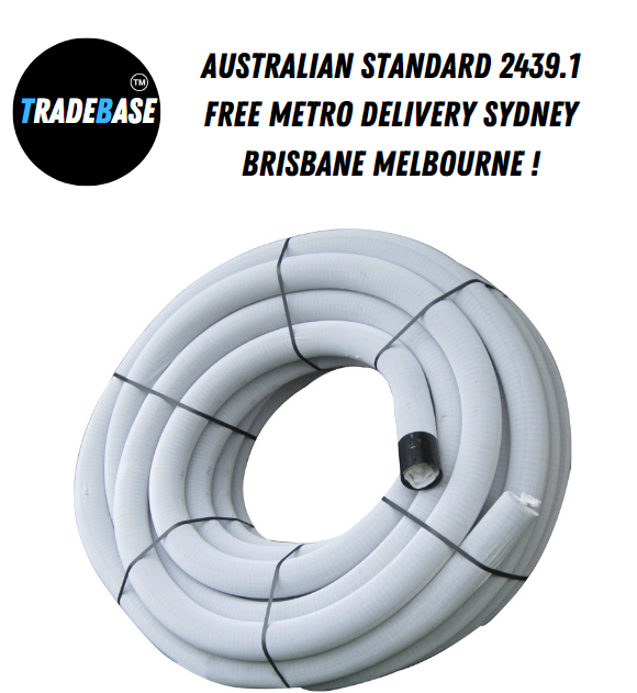 SLOTTED AGI PIPE 100mm X 100Metre with Filtersock TradeBase Australia