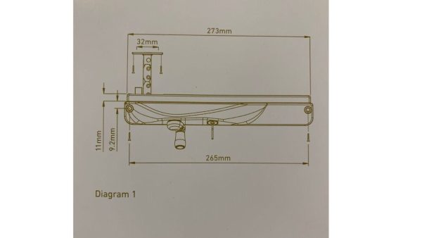 TRADEBASE Window Winder White - Non Lockable - Image 2