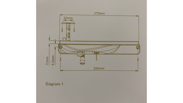 TRADEBASE Window Winder Silver -Stainless Steel Chain- Lockable - Image 2