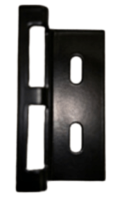 TRADEBASE Fly Screen Door Latch Snib Sliding Kit with Striker Plate 3 Piece - Image 7