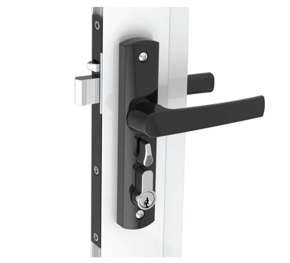 Security Hinged Door Lock Black Replacement Security Hinged Door Lock Black Replacement