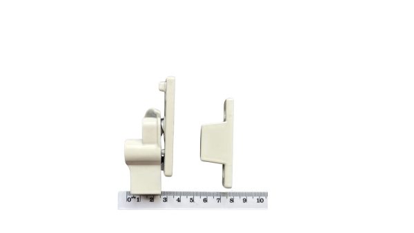 TradeBase Window White Sash Lock Lockable Keyed Alike Wide Base - Image 9