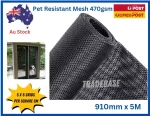 TRADEBASE 5metre x 910mm Paw Resist Flyscreen Mesh Pet Owners - Image 2