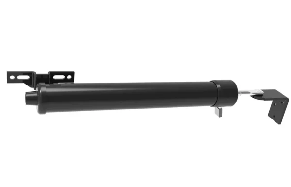 TRADEBASE Door Closer Pneumatic One Touch Adjust Universal Security Screen Closer Black - Image 2