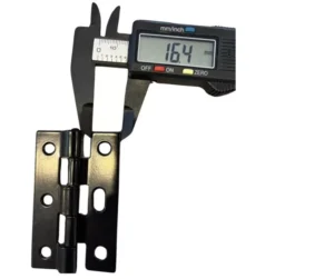 TRADEBASE Security Screen Door Hinges Heavy Duty  | Stainless Pin |  Black Twin Pack - Image 6