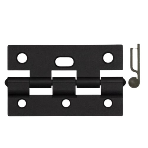 TRADEBASE Security Screen Door Hinges Heavy Duty  | Stainless Pin |  Brown Twin Pack - Image 2