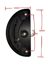 TRADEBASE FLY SCREEN DOOR LATCH SNIB SLIDING HANDLE - Image 3