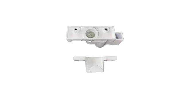 TRADEBASE  Window White Sash Lock Lockable Keyed Alike Wide Base - 4 Pack - Image 5