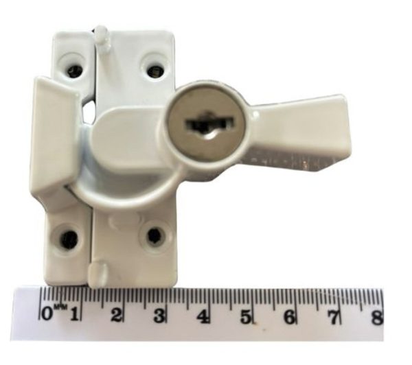 TradeBase Window Black Sash Lock Lockable Keyed Alike Wide Base - Image 3