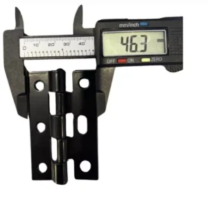 TRADEBASE Security Screen Door Hinges Heavy Duty  | Stainless Pin |  Black Triple Pack - Image 4