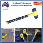 soft-face-poly-elastomer-polyurethane-hammer-mallet-non-marring-diemaking-replaceable-head-40mm