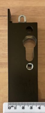TRADEBASE Sliding Security Screen Barrier Door Black with Higher Security 5 Pin Cylinder Barrel + 3 keys - Image 6