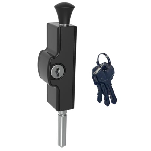 patio-bolt-door-timber-aluminium-sliding-hinged-black-156mm-49mm-9.5mm-stainless steel
