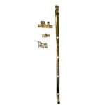 Casement Stay  | Vertical Fix 300mm | Polished Brass