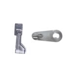 Flyscreen Swivel Clip | Flush 1.6 mm | Clear