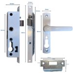 Security-door-screen-lock-hinged-replacement-with-cylinder-dimensions-white