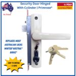 Security-door-screen-lock-hinged-replacement-with-cylinder-primrose