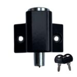 TradeBase Mini Push Bolt Door & Window Lock | Black 4 Pack - Image 2