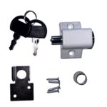 Mini Push Lock Door & Window Bolt | White | 4 Pack - Image 4