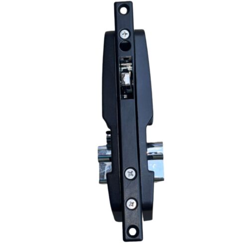 Sliding Security Barrier Door Lock | Black | Cylinder + 3 Keys - Image 4