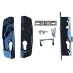 Sliding Security Barrier Door Lock | Black | Non Keyed - Image 2