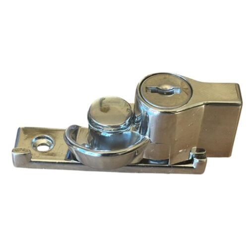 Window Sash Lock | Double Hung | Keyed Alike | Chrome Silver |Timber Aluminium Windows - Image 2