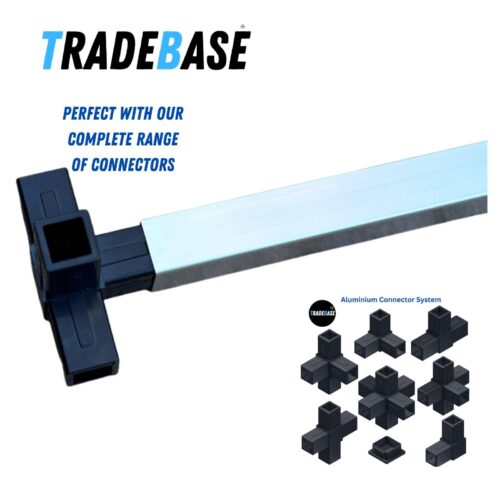 Aluminium Square Tube 25 x 25mm 1.2mm Gauge | Anodised Silver - 300mm - Image 4