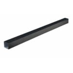 Aluminium Square Tube 25 x 25mm 1.2mm Gauge | Black