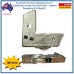Security Door Corner Stake Carriage | Adjustable Glavanised Cassette | Acetal Bearing Roller | 25kg - Image 5