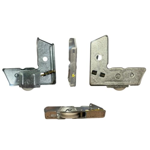 Security Door Corner Stake Carriage | Adjustable Glavanised Cassette | Acetal Bearing Roller | 25kg - Image 3