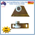 Top Hung Sliding Door Trolley | Adjustable Steel Carriage | Acetal Roller (12kg) - Image 4