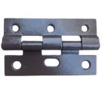 TRADEBASE Security Screen Door Hinges Heavy Duty  | Stainless Pin |  Brown Triple Pack - Image 2